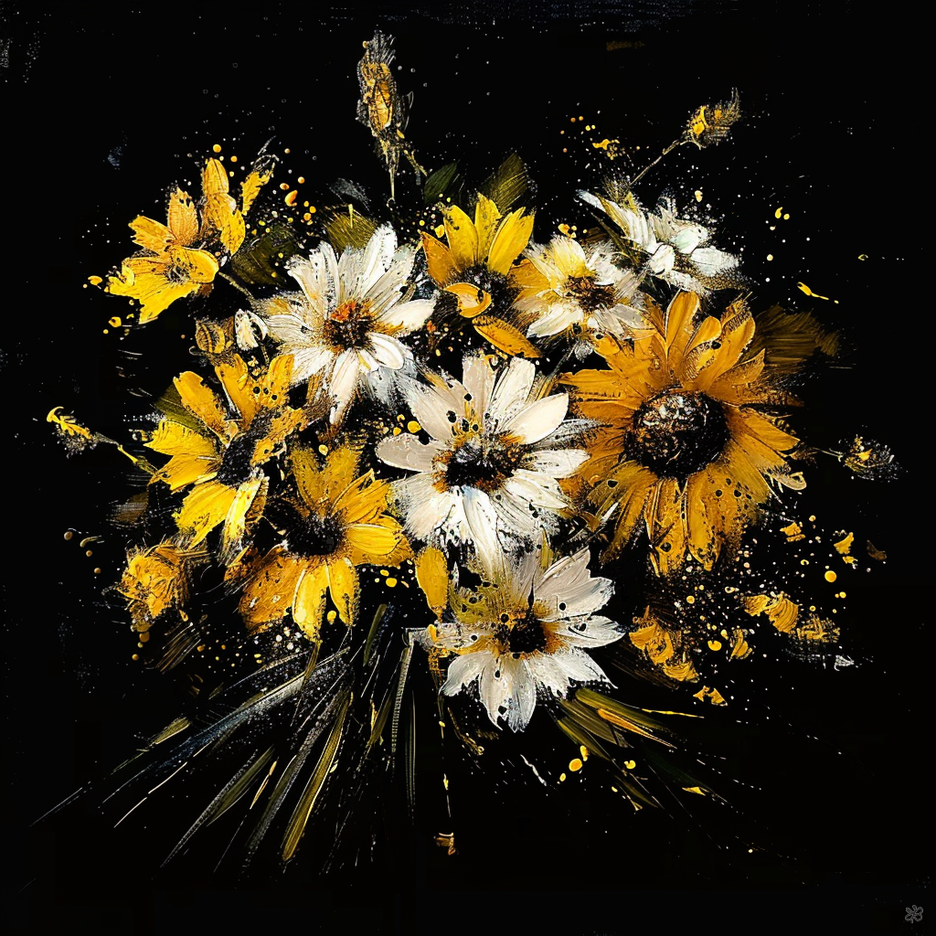 daisies and sunflowers #3