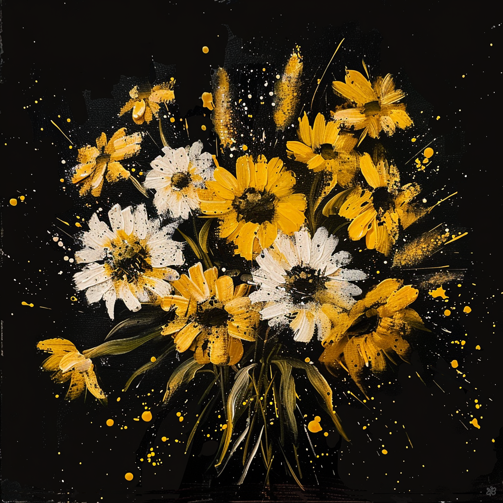 daisies and sunflowers #9