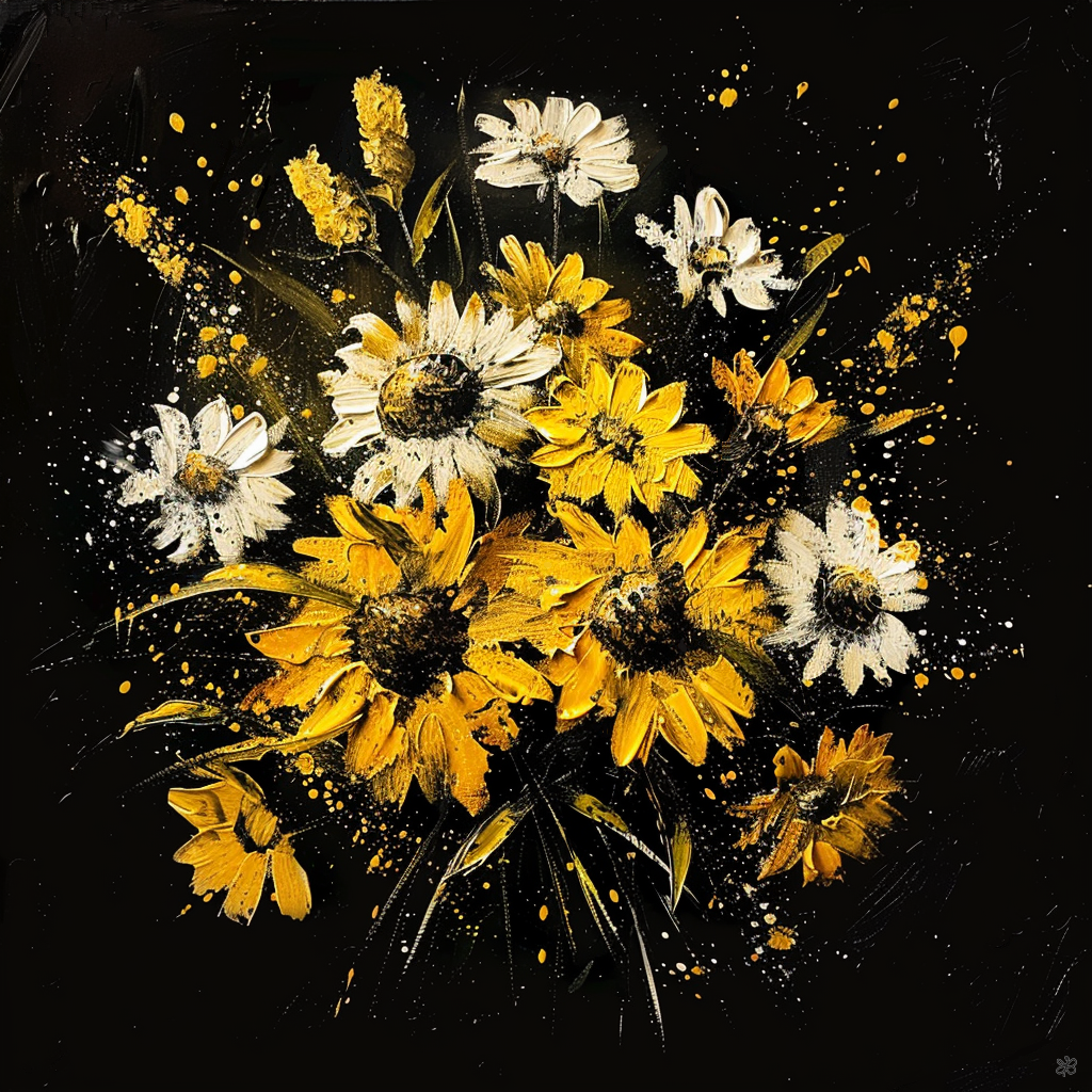 daisies and sunflowers #8
