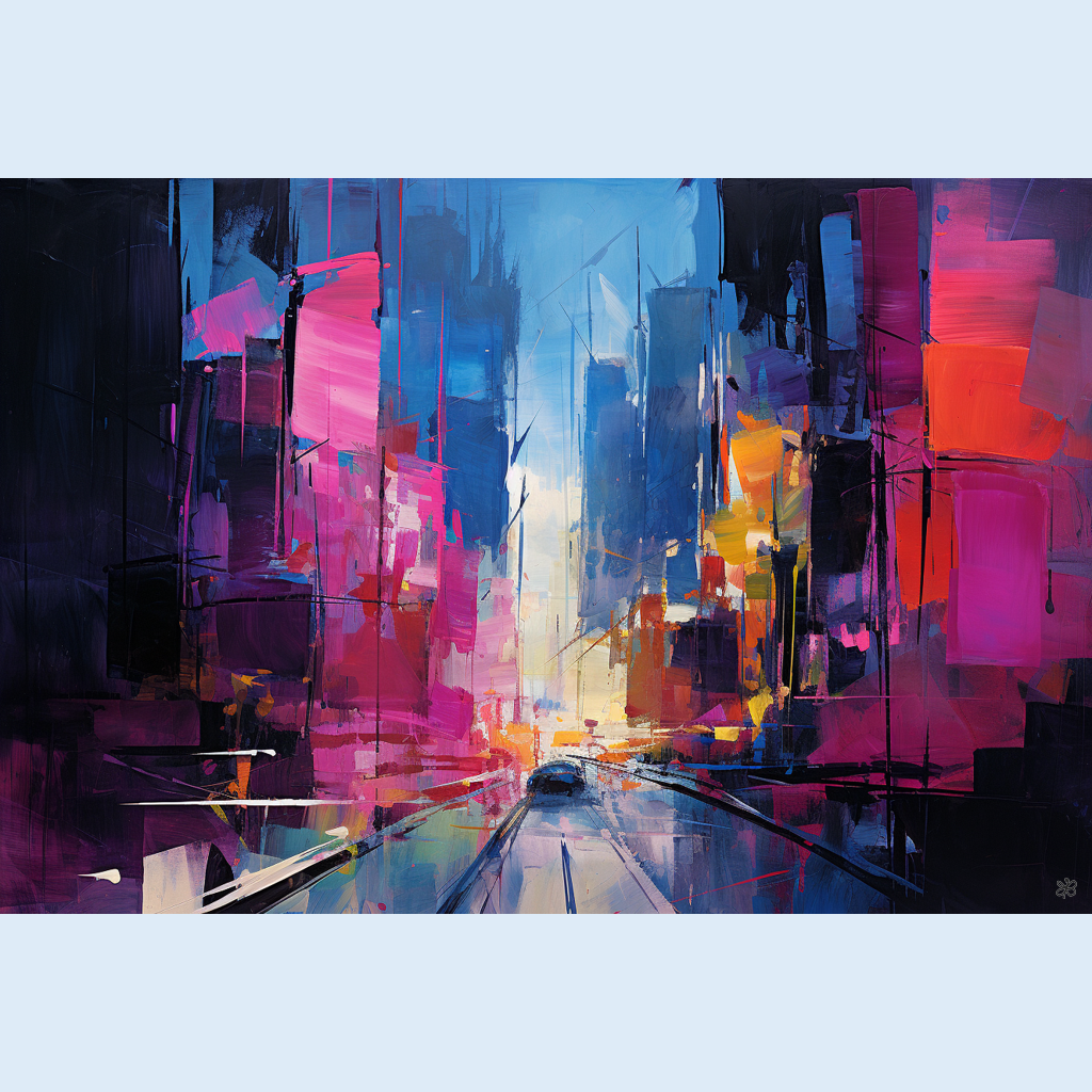 city in night #11