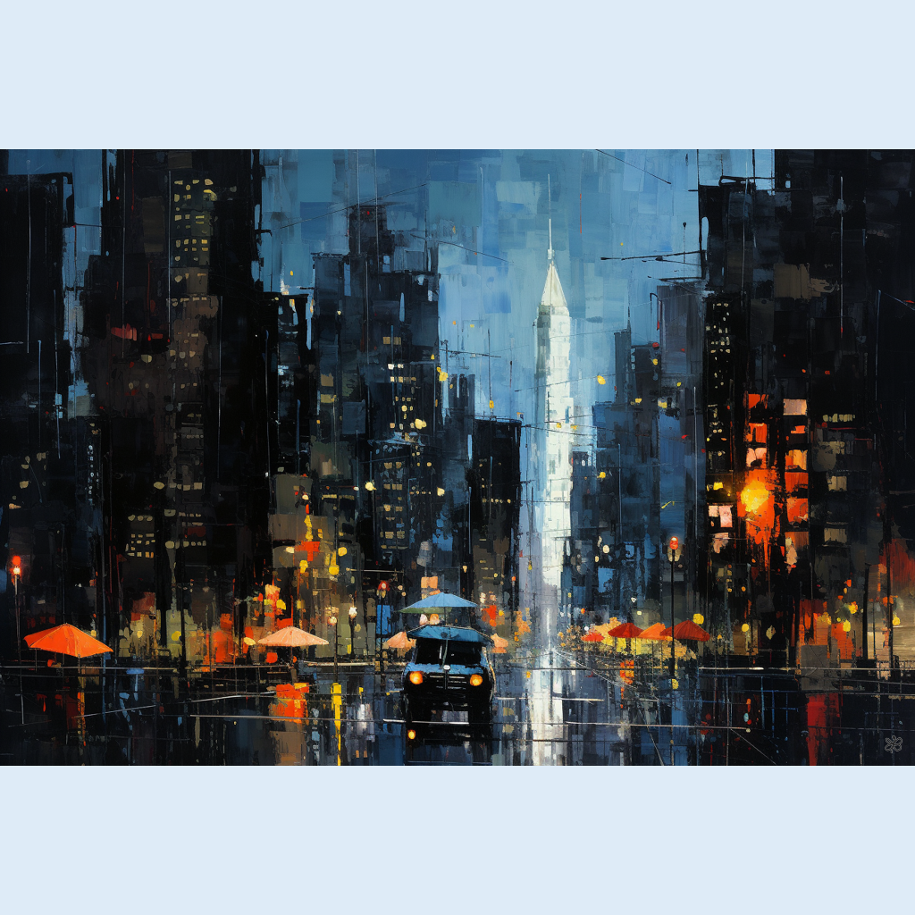 city in night #2