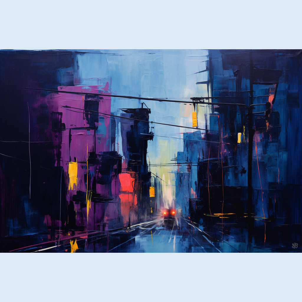 city in night #10
