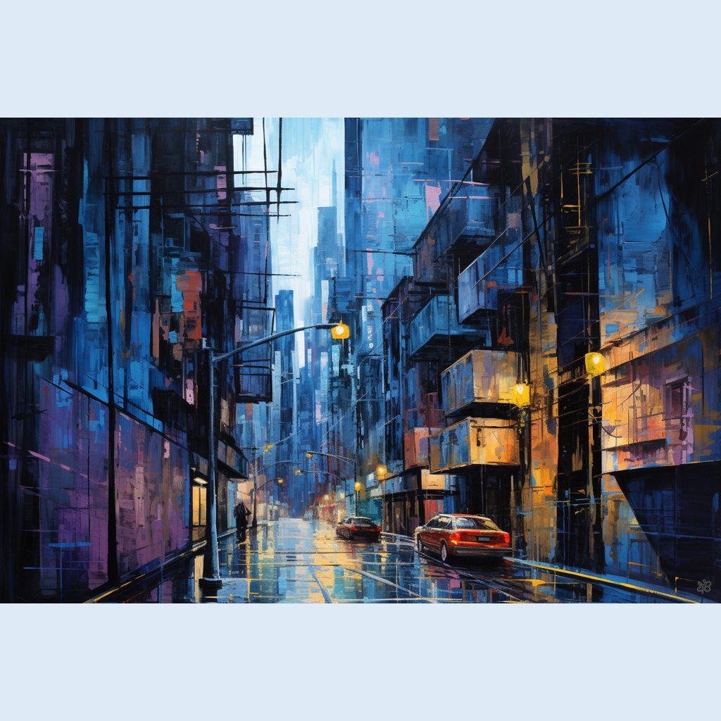 city in night #8