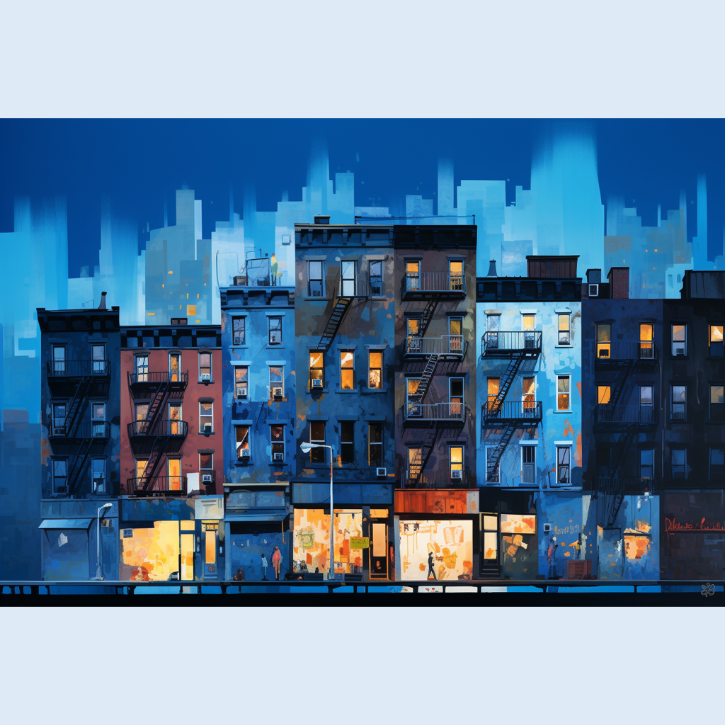 city in night #7