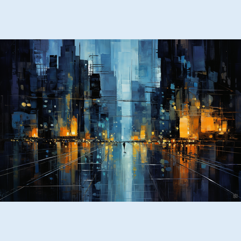 city in night #3
