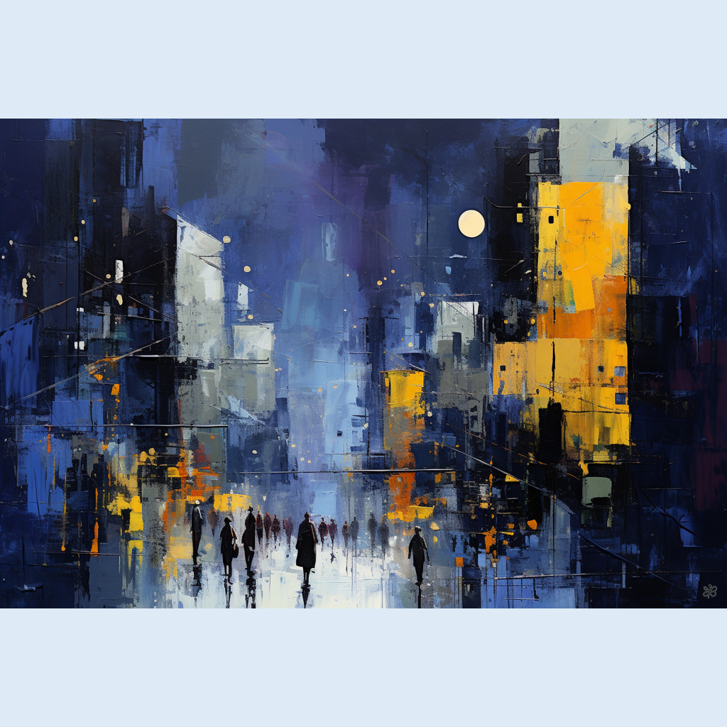 city in night #1