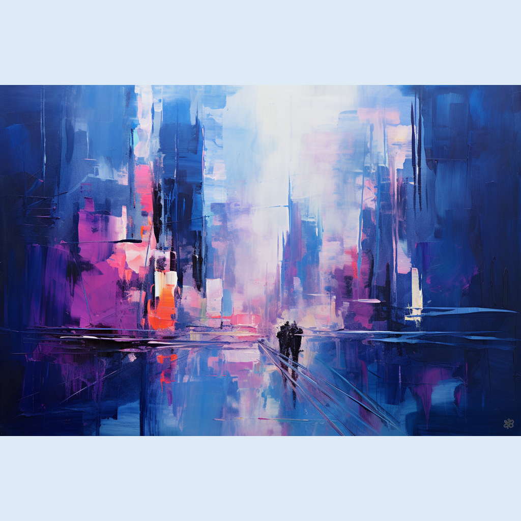 city in night #12
