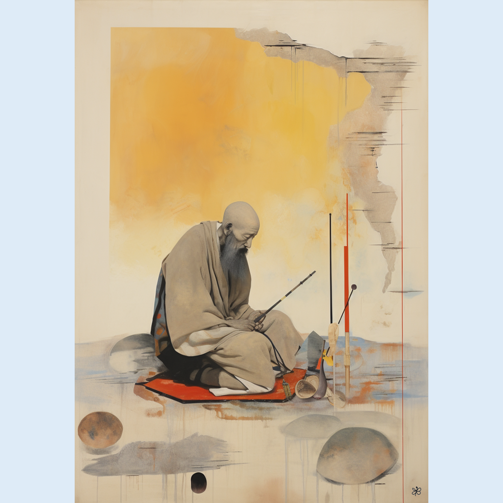 monk flute #4