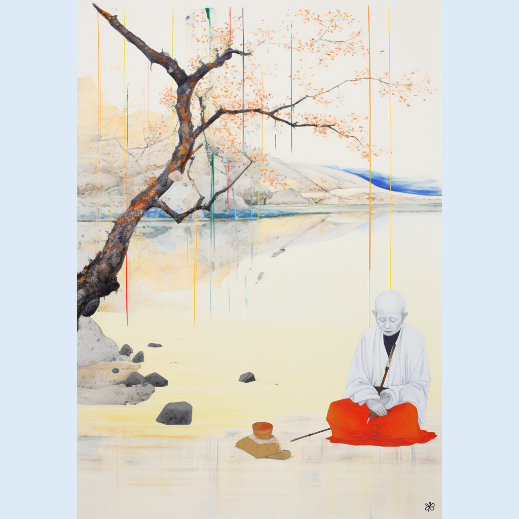 monk flute #3