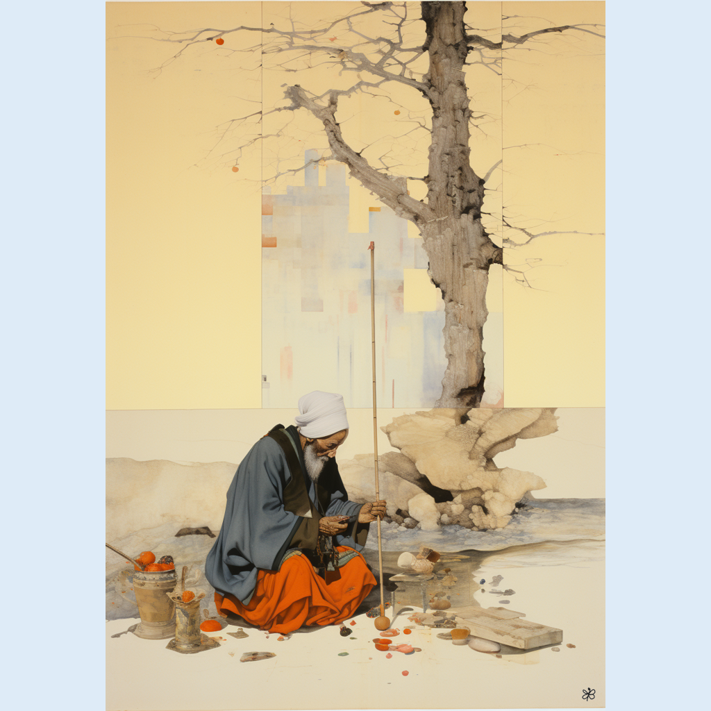 monk flute #11