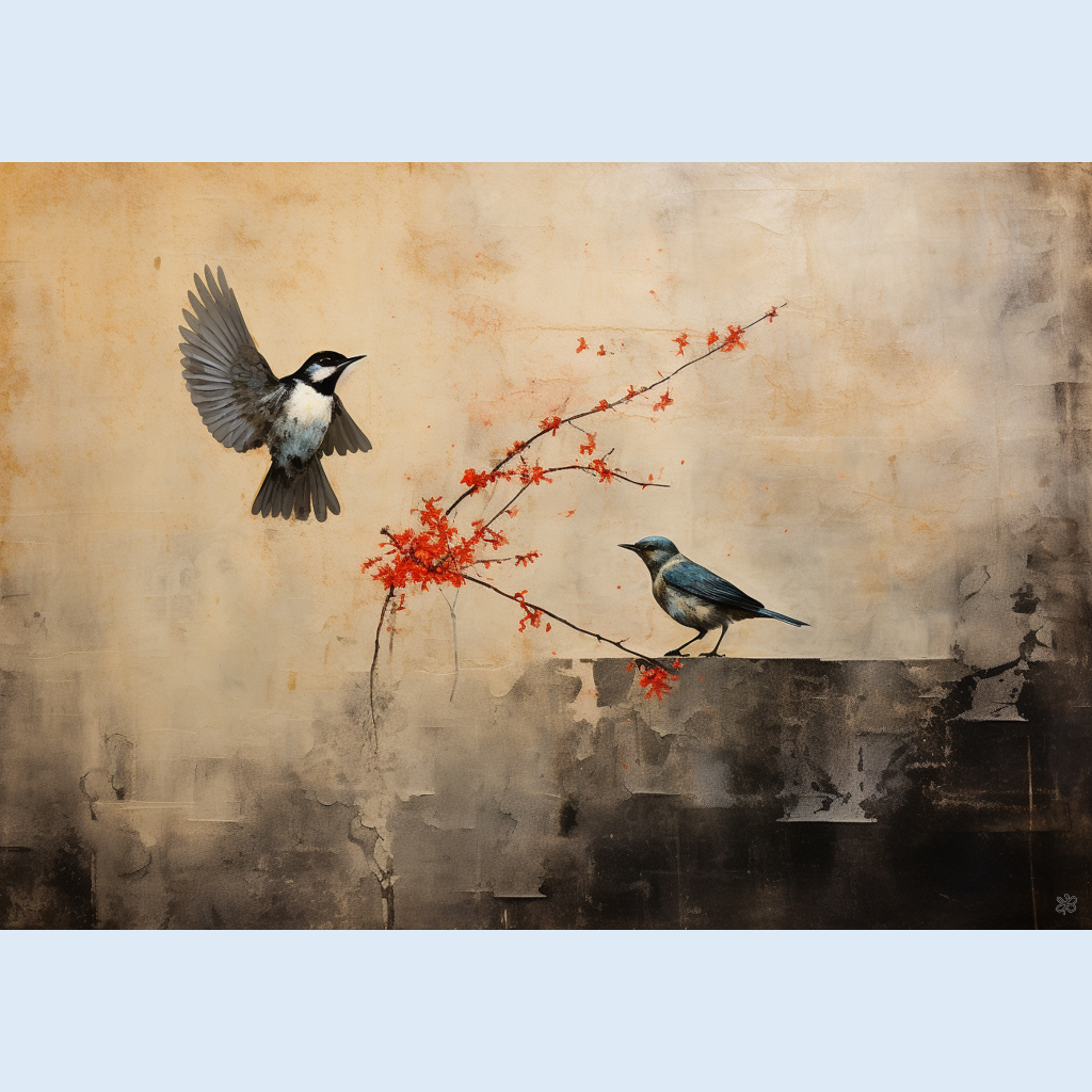 birds on sand #10