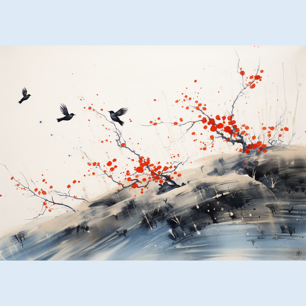birds on sand #6
