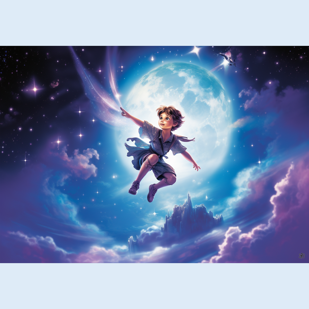 blue moon and stars #9