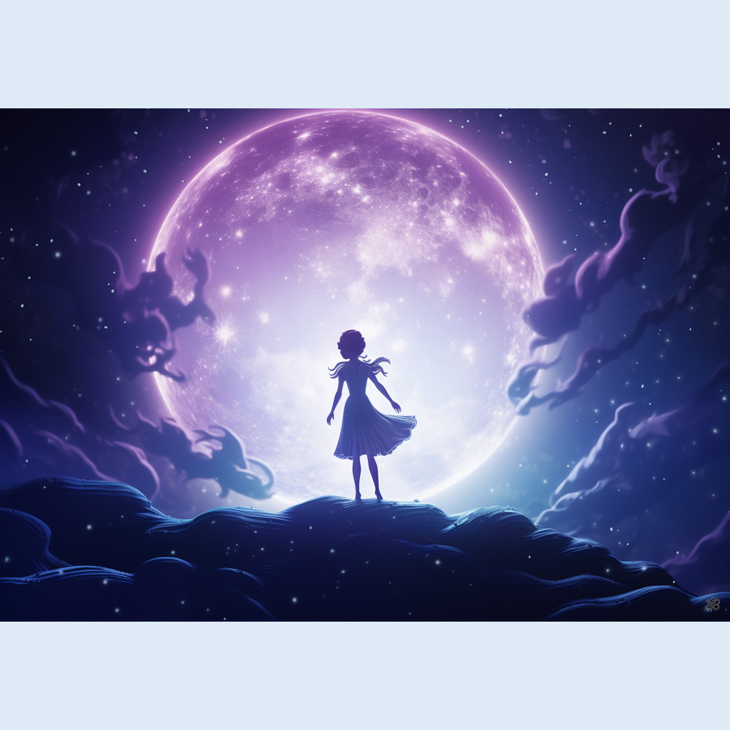 blue moon and stars #13