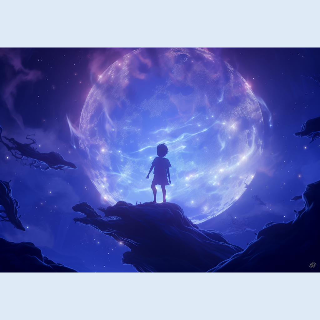 blue moon and stars #12