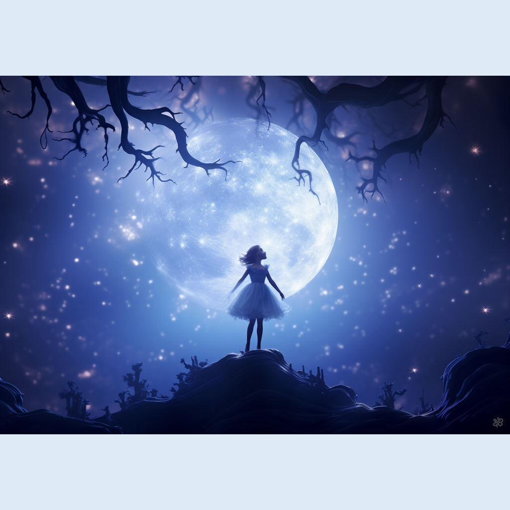 blue moon and stars #11