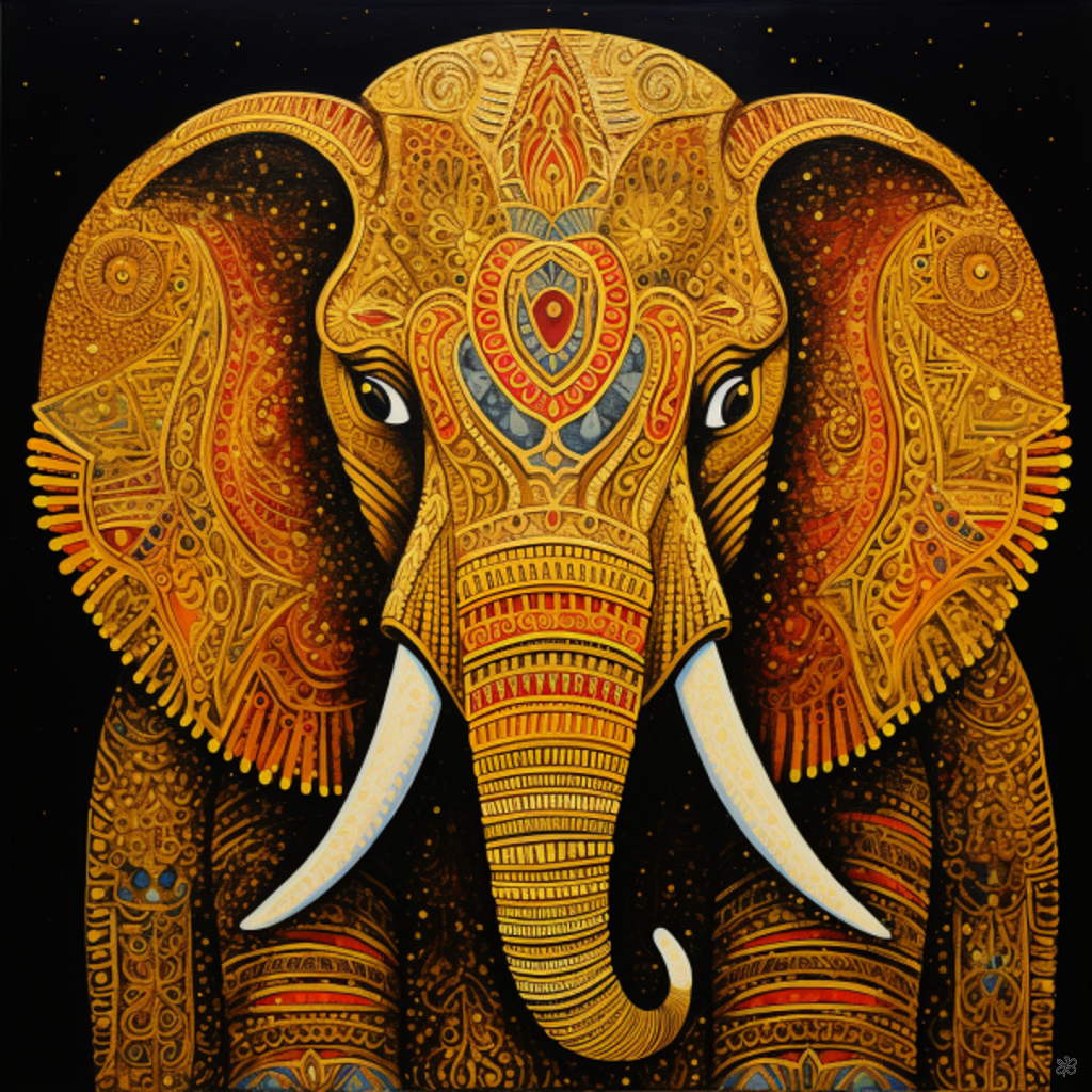 golden elephant #15