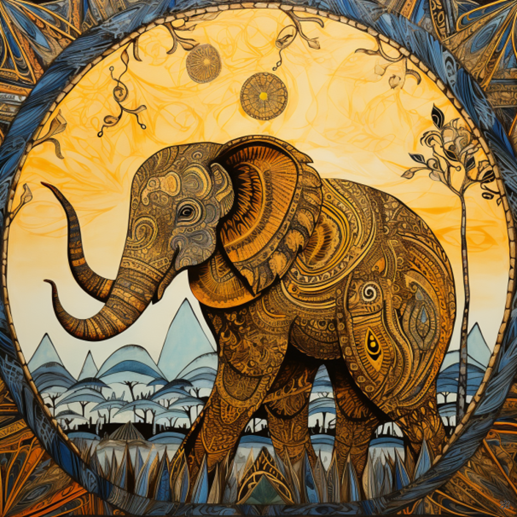 golden elephant #25
