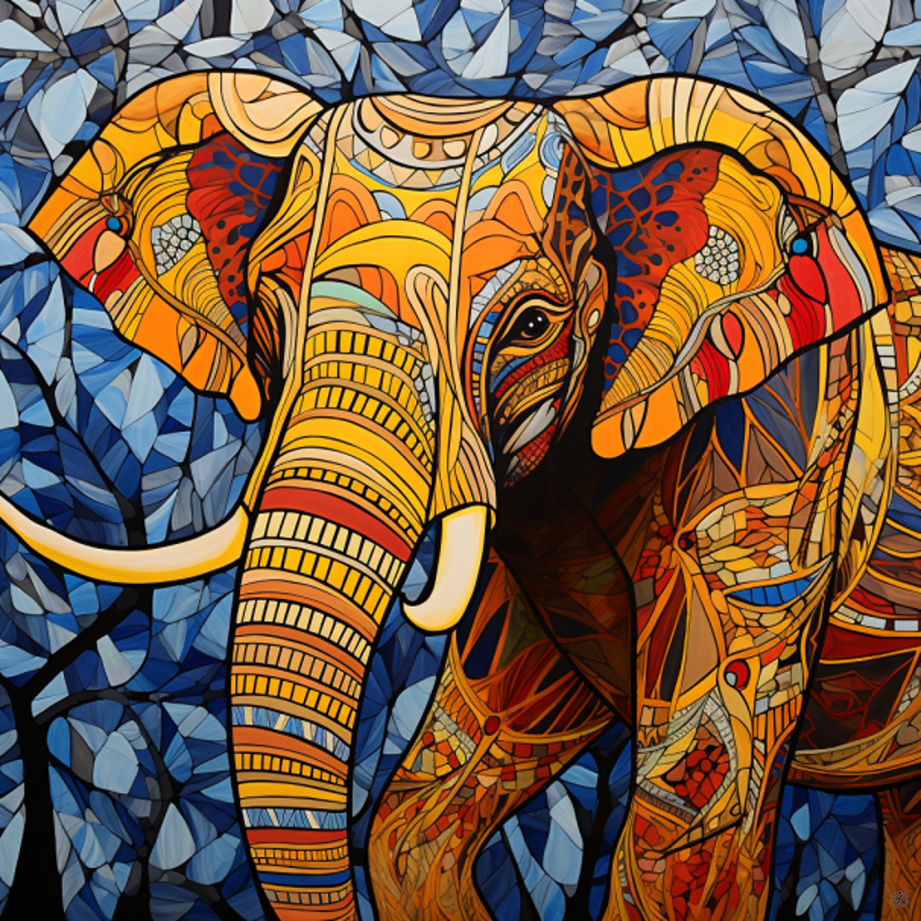 golden elephant #17