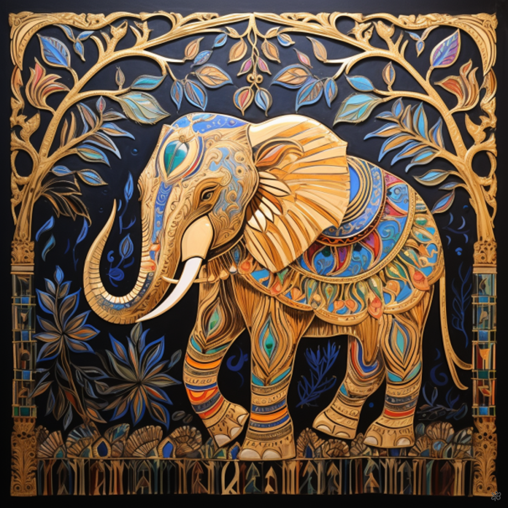 golden elephant #22