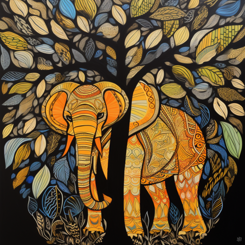 golden elephant #19