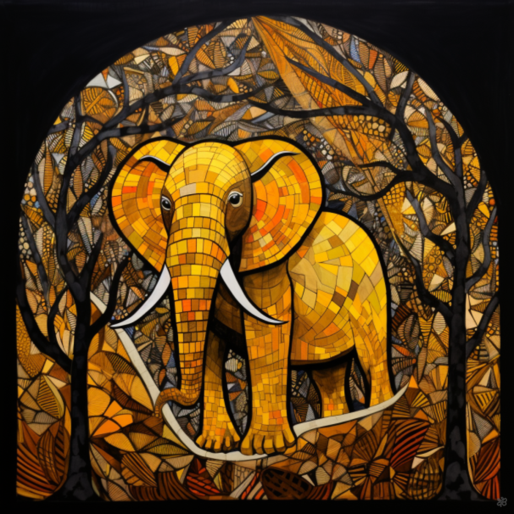 golden elephant #34