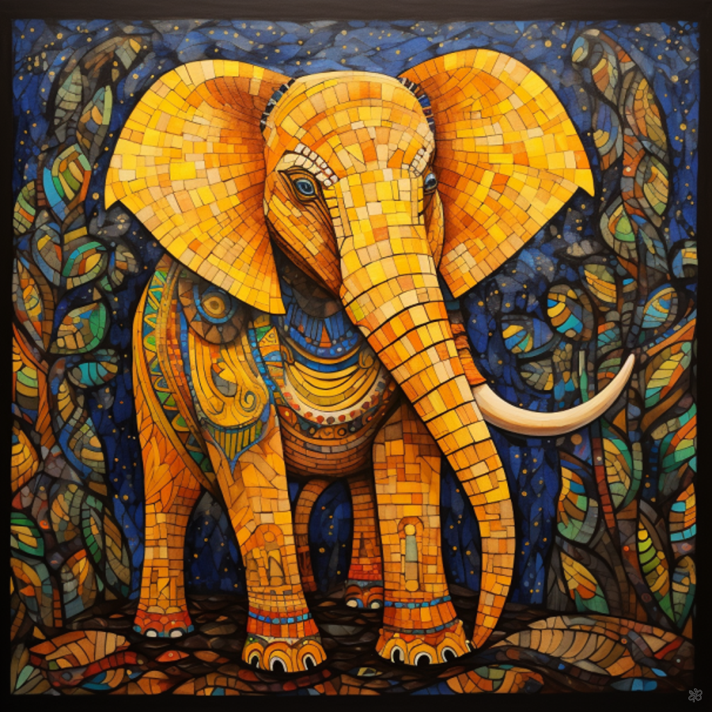 golden elephant #32