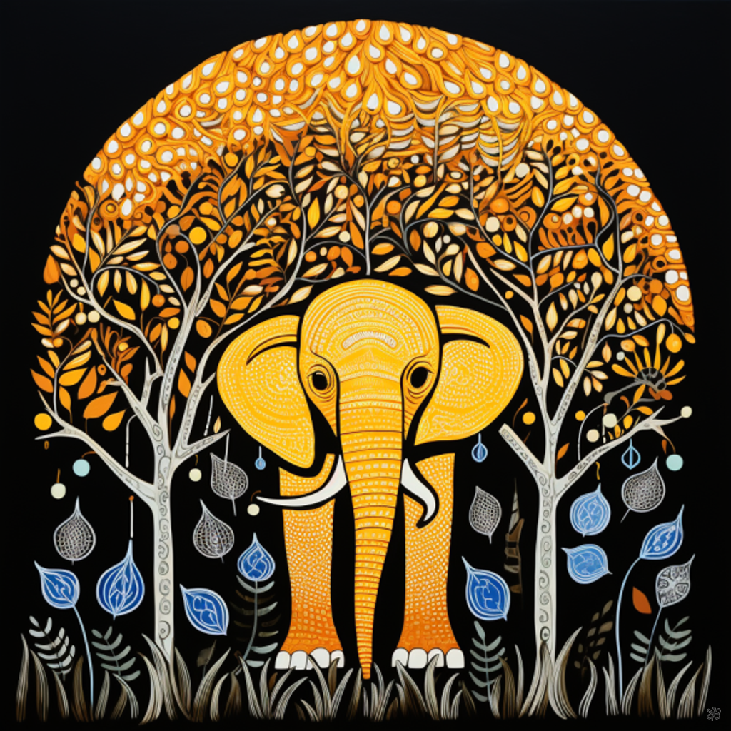 golden elephant #43