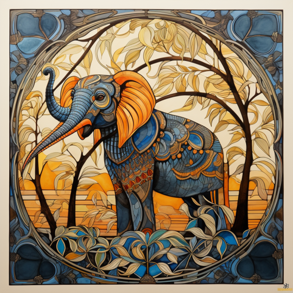 golden elephant #87