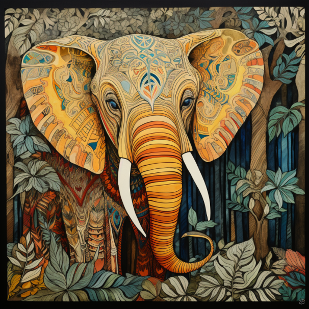 golden elephant #84
