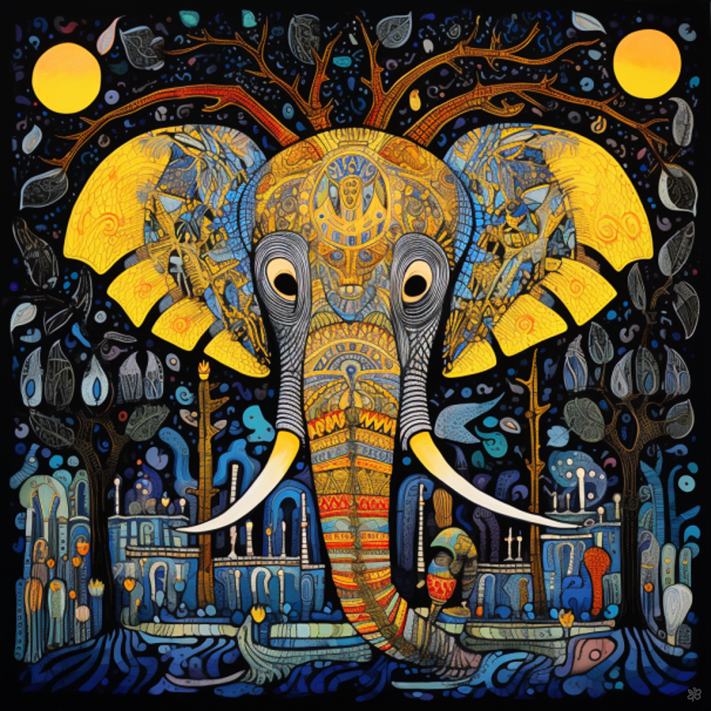 golden elephant #89