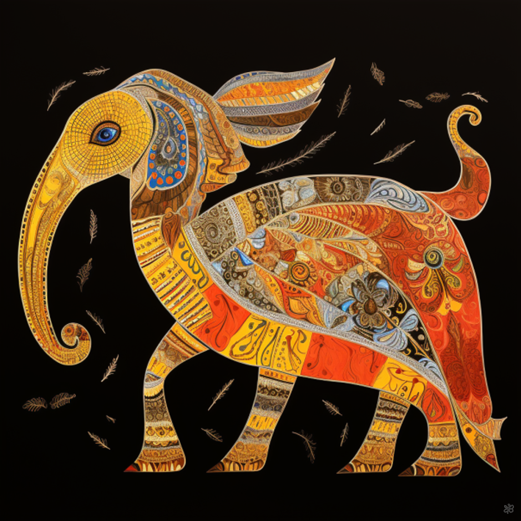 golden elephant #91