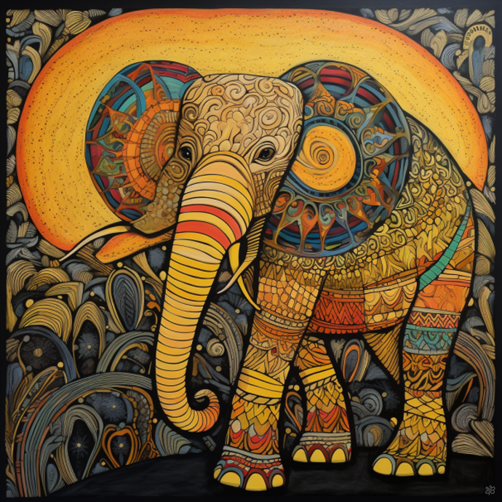golden elephant #93
