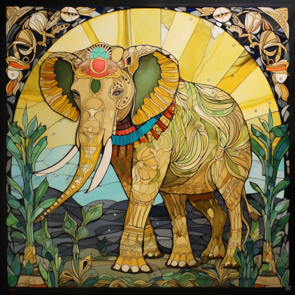 golden elephant #100