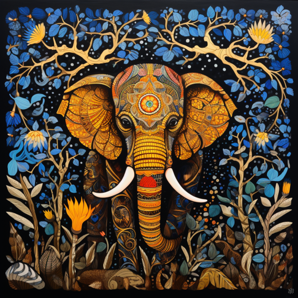 golden elephant #105