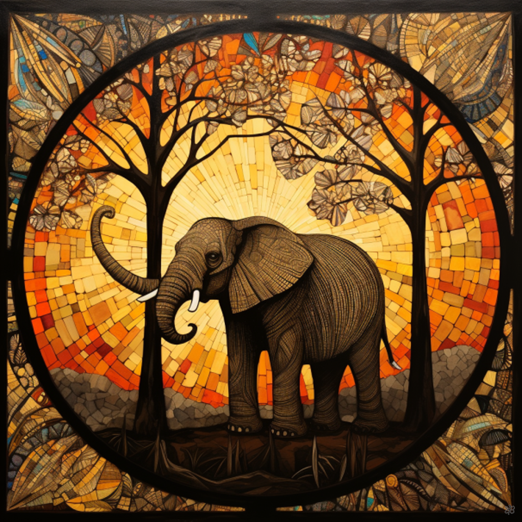 golden elephant #106