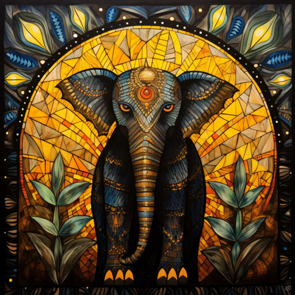 golden elephant #107