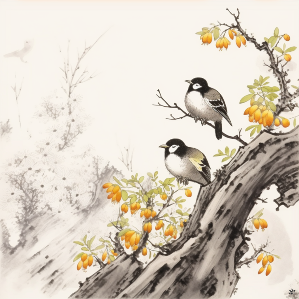 birds branch #10