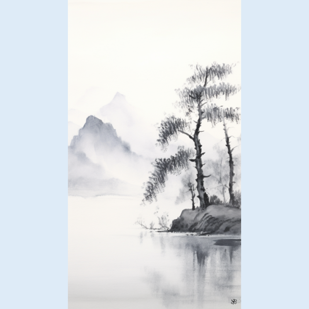 serene lakeside #7