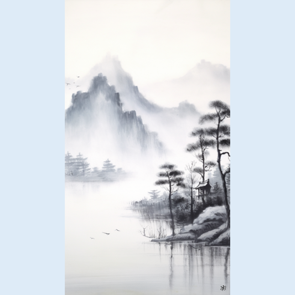 serene lakeside #8