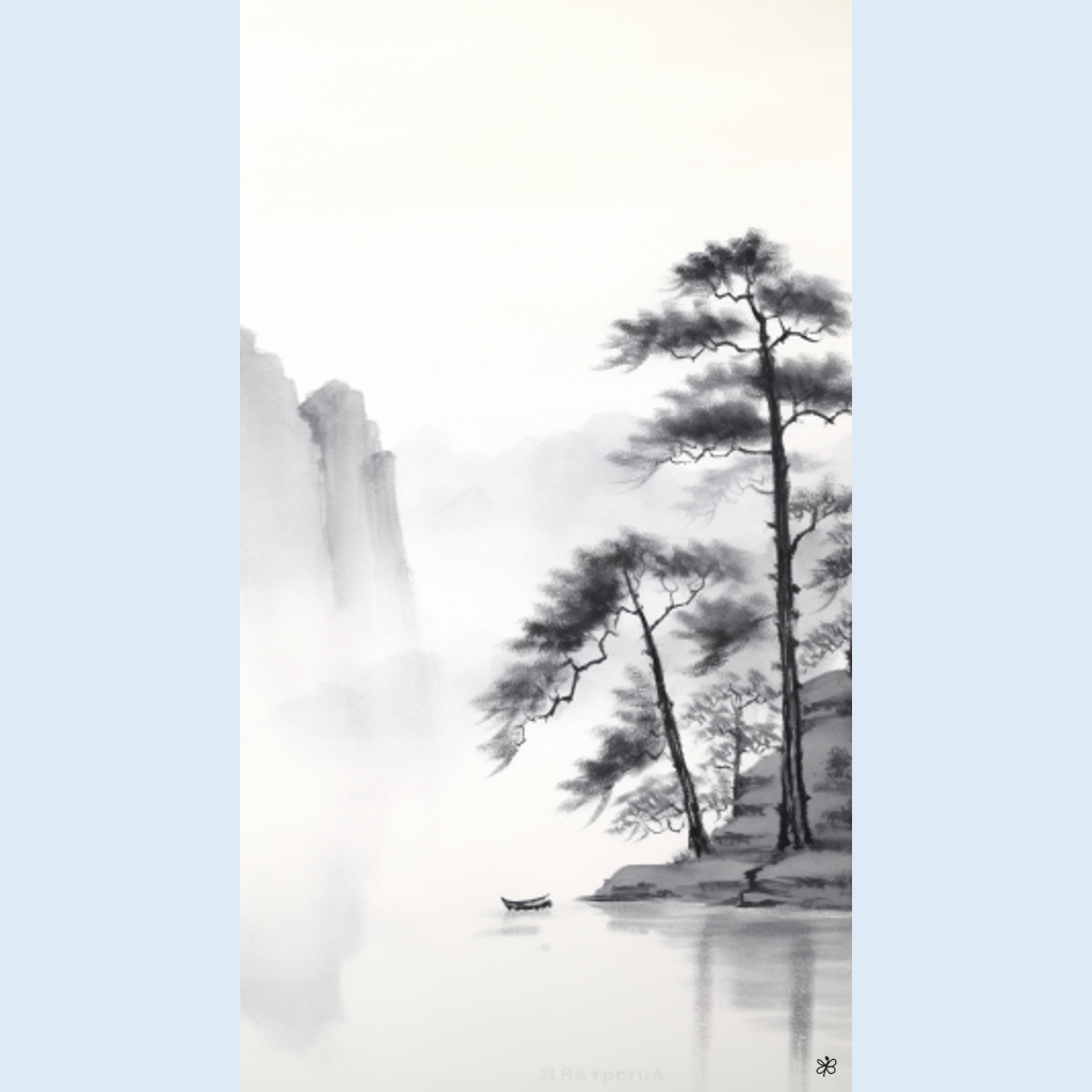 serene lakeside #2