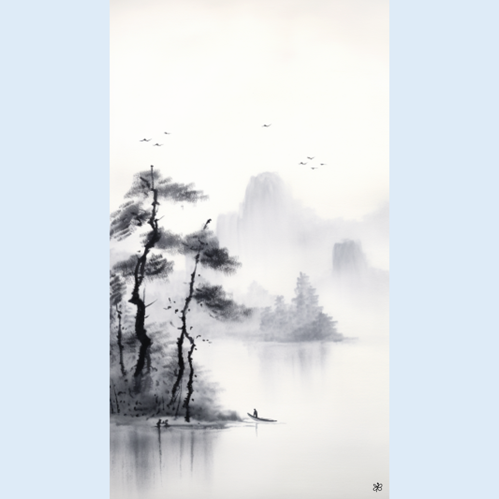 serene lakeside #3