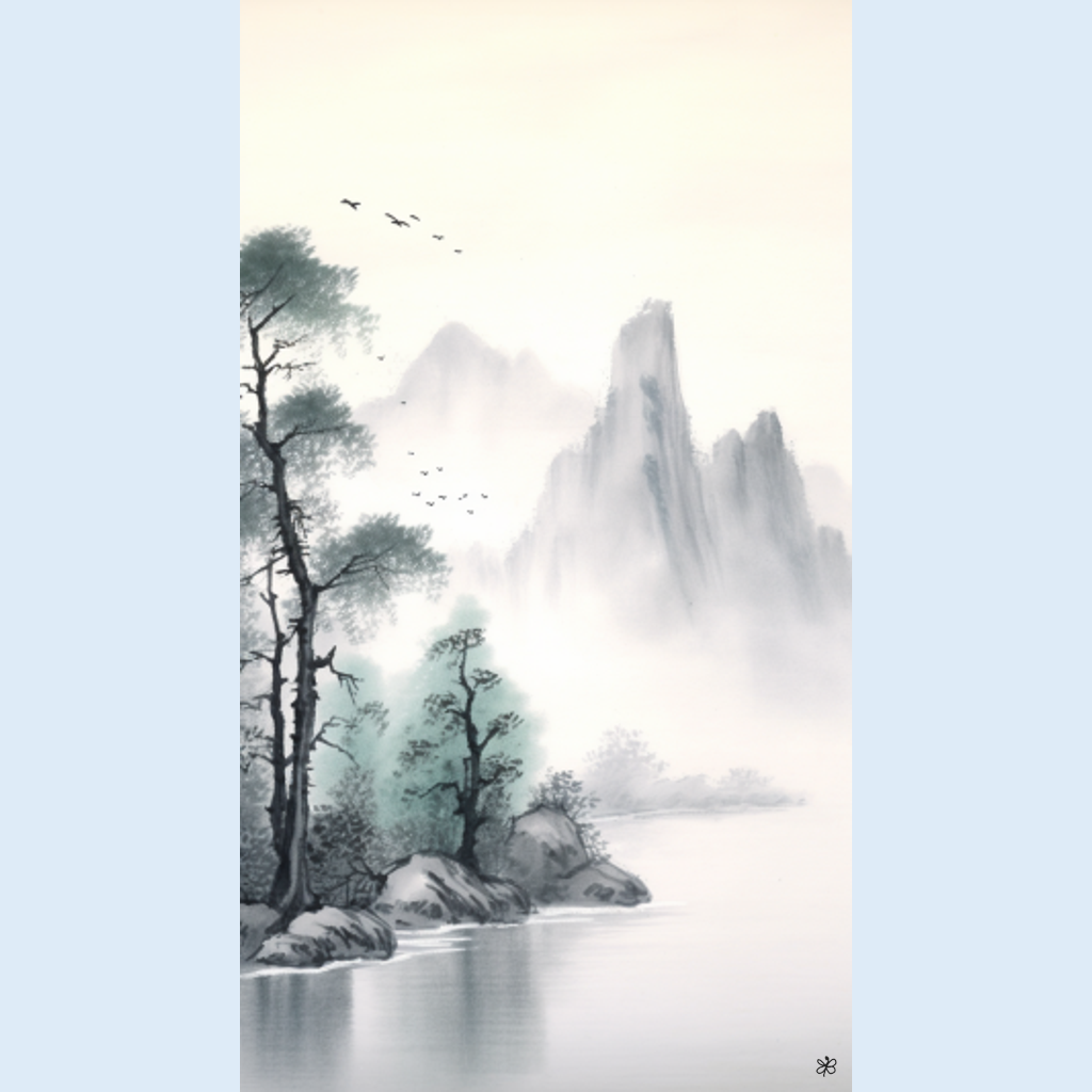 serene lakeside #10