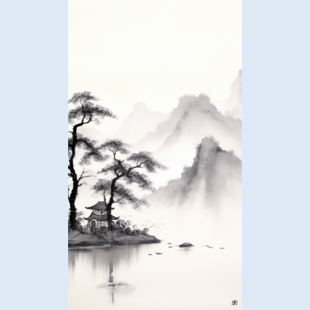 serene lakeside #13