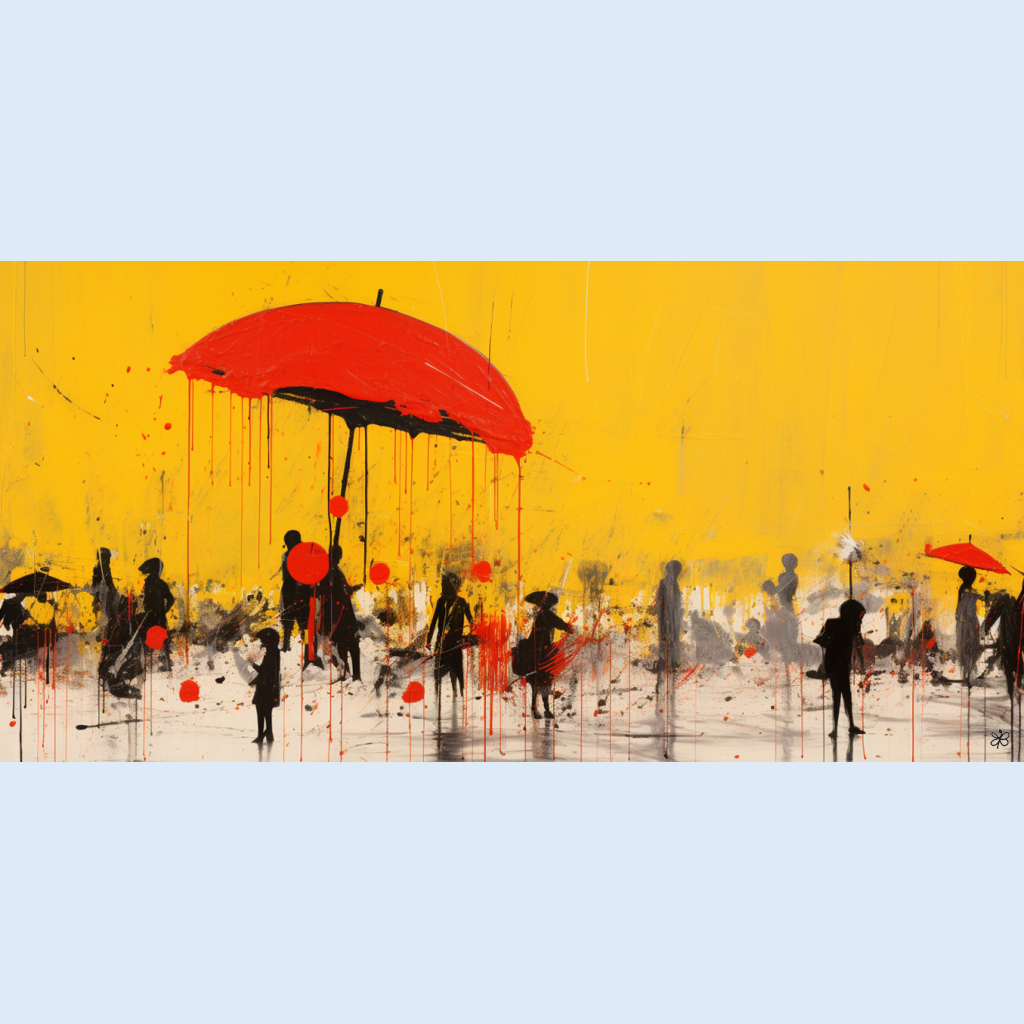 umbrella paint ball #3
