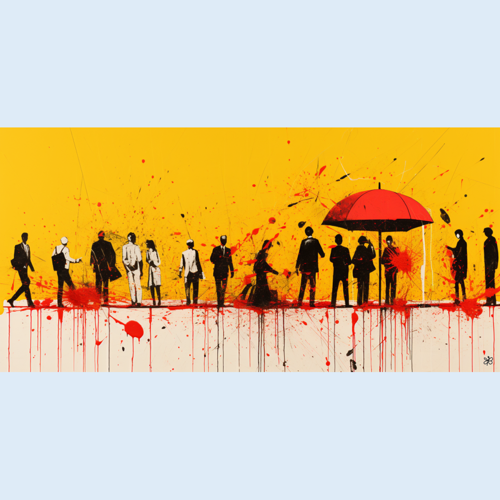 umbrella paint ball #6