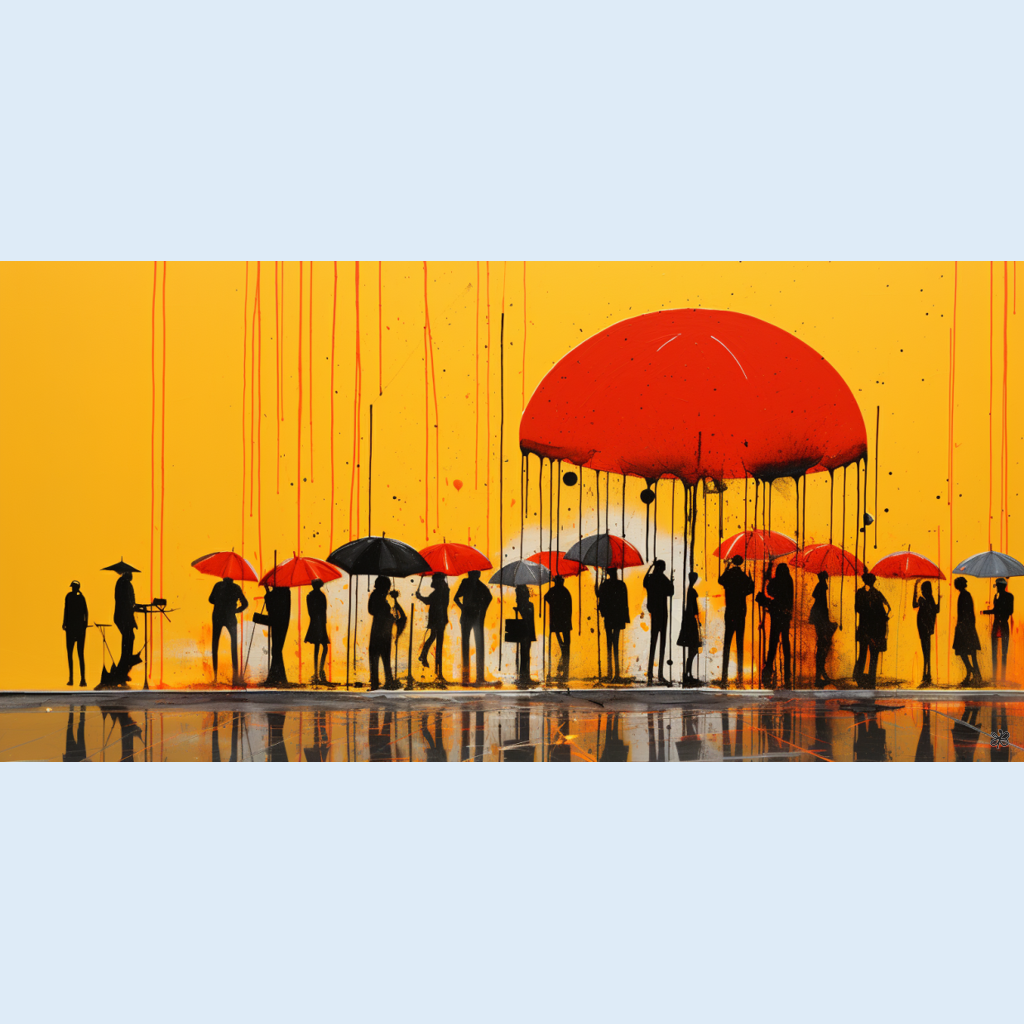 umbrella paint ball #2