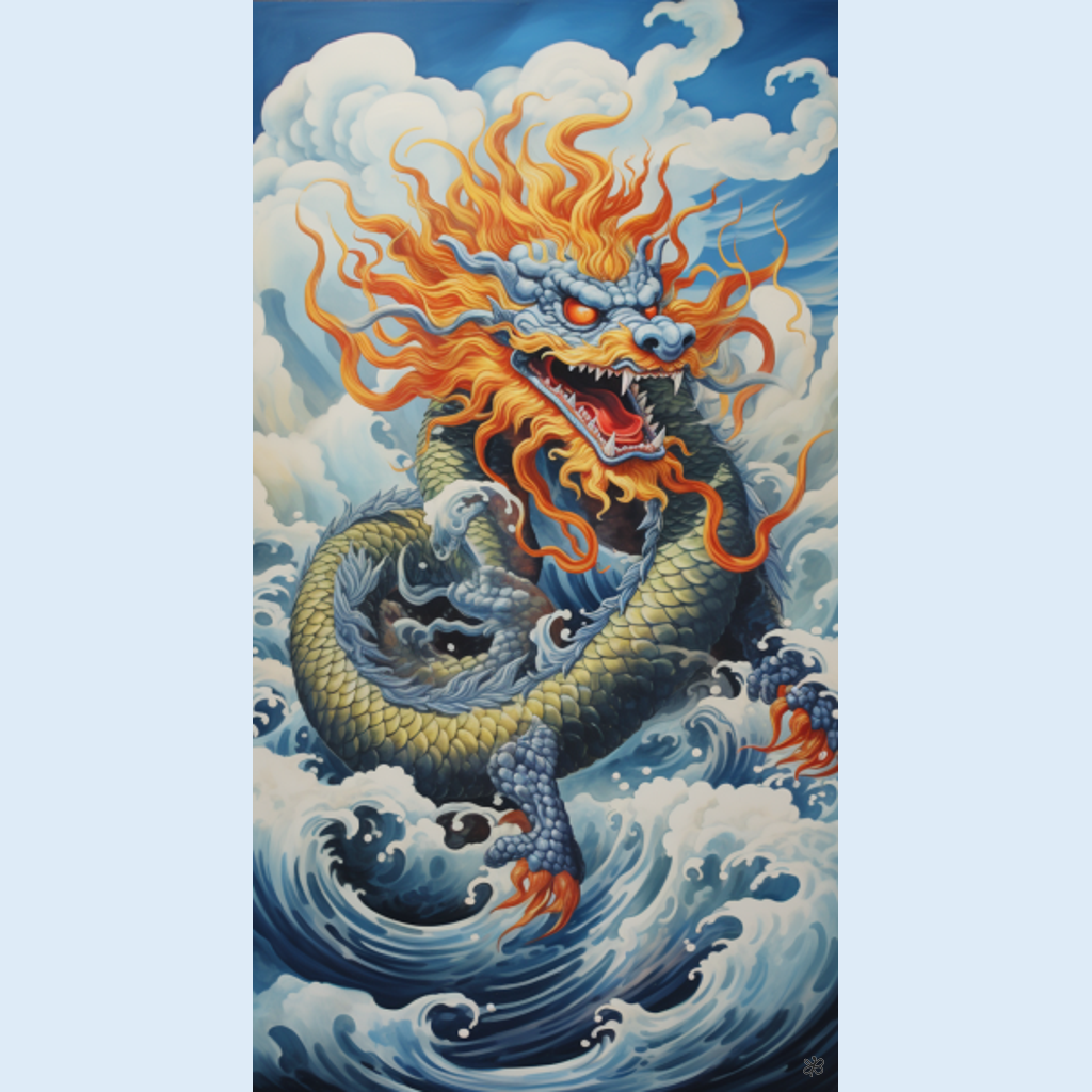 dragon clouds #7