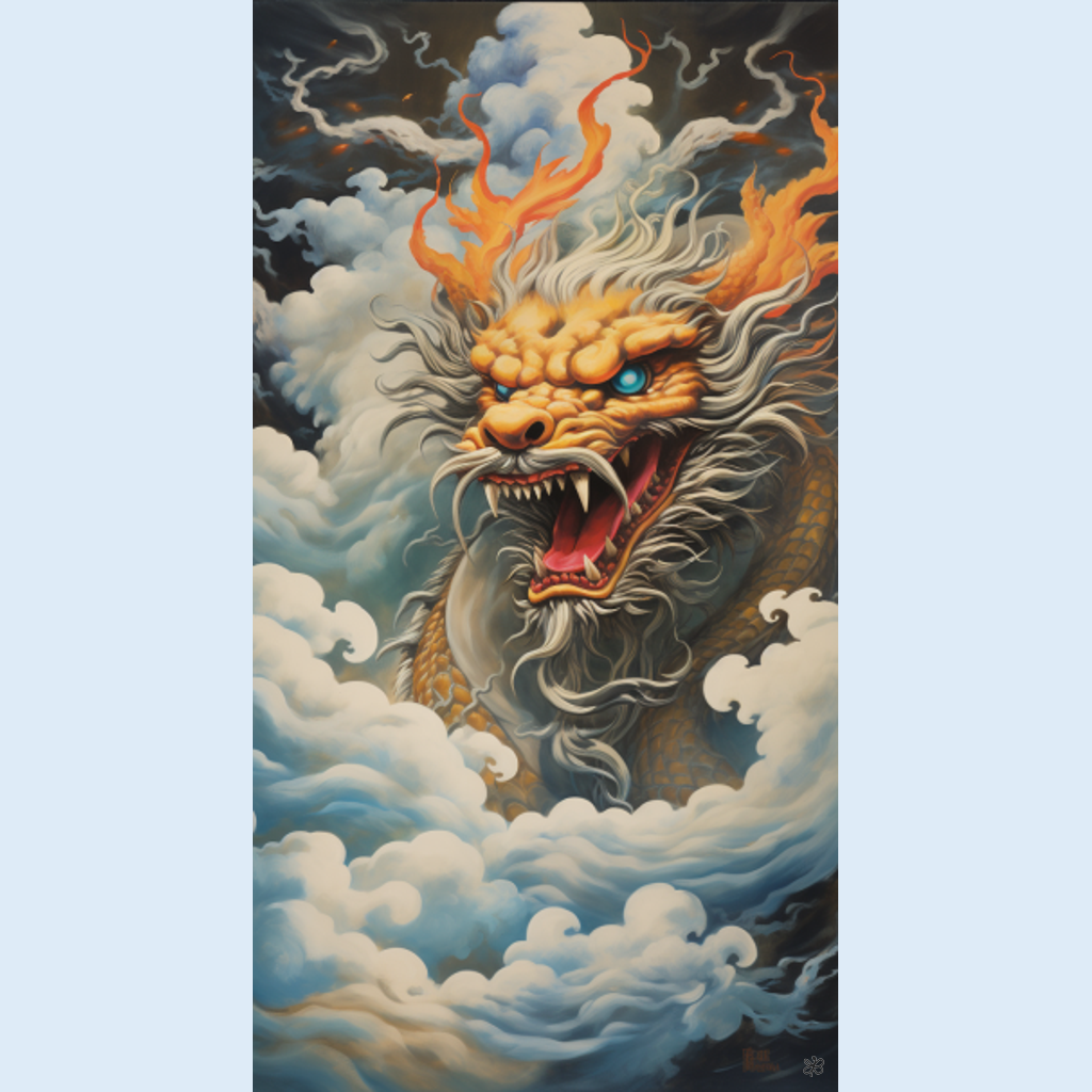dragon clouds #11