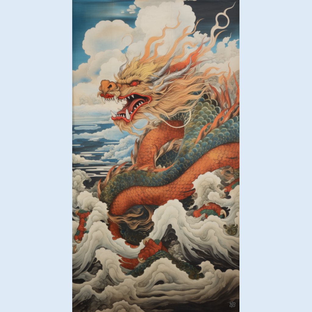 dragon clouds #4